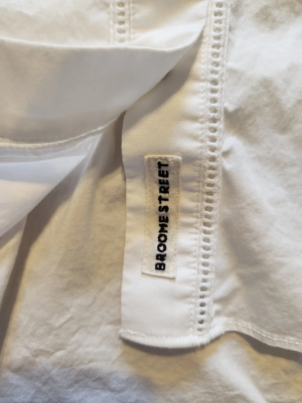 kate spade Broome Street White Button-Down Blouse Shirt